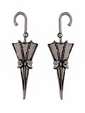 Oxidised Cute Umbrella Antique Earrings