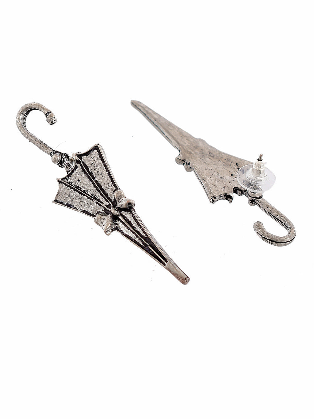 Oxidised Cute Umbrella Antique Earrings
