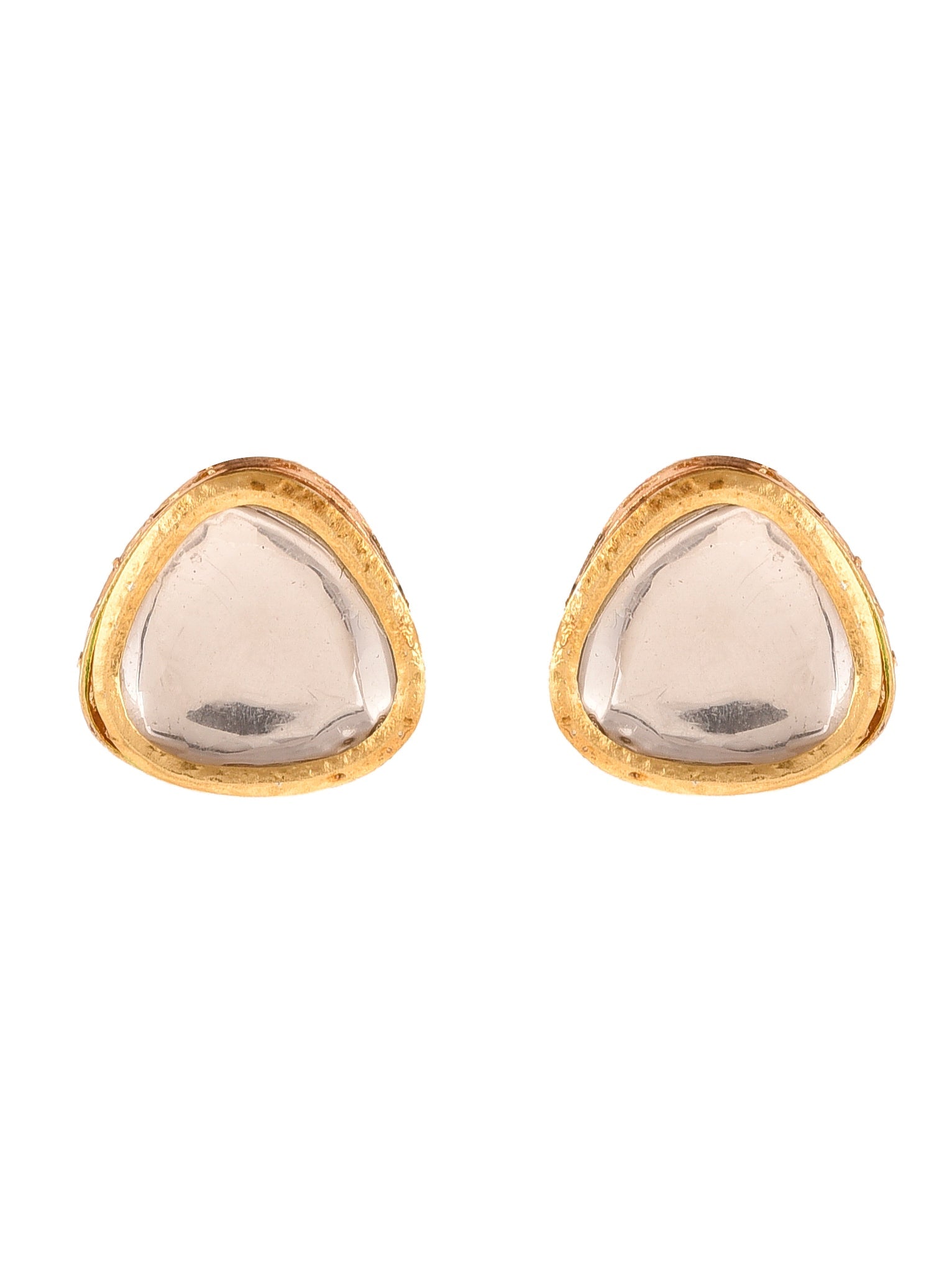 Kundan Stud Earrings for western outfit